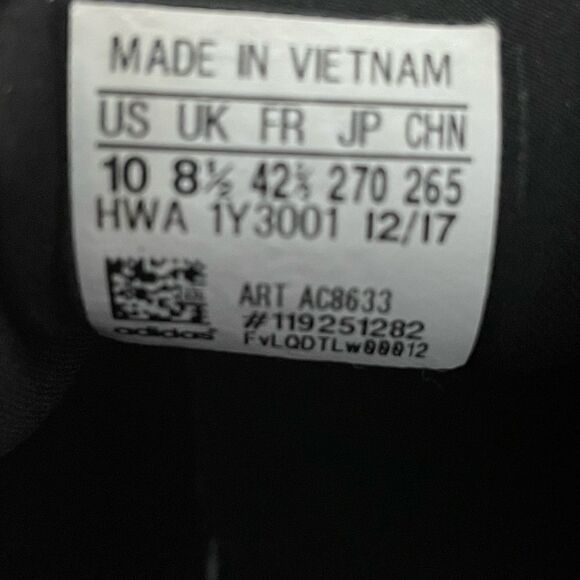 Adidas AlphaBounce Beyond Core Black  AC8633 Athletic Shoes Women's Sz 10 - Picture 6 of 6